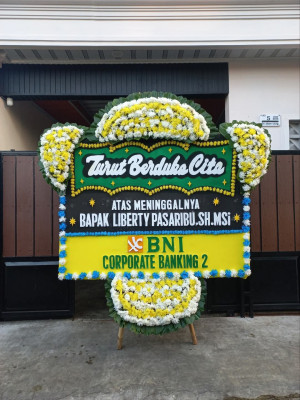 Papan Bunga Duka di Demak