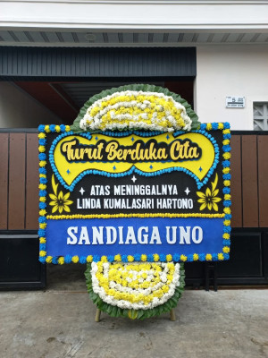 Papan Bunga Duka di Demak