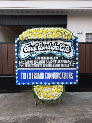 Papan Bunga Duka di Demak